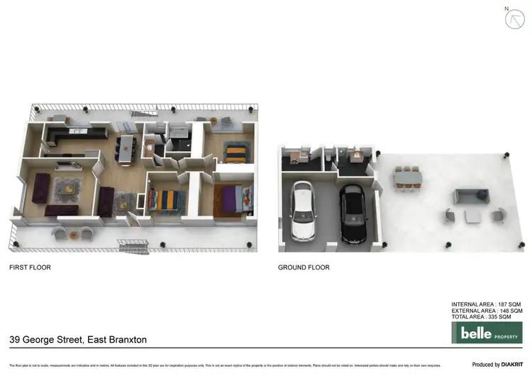 Floorplan of Homely house listing, 39 George Street, East Branxton NSW 2335