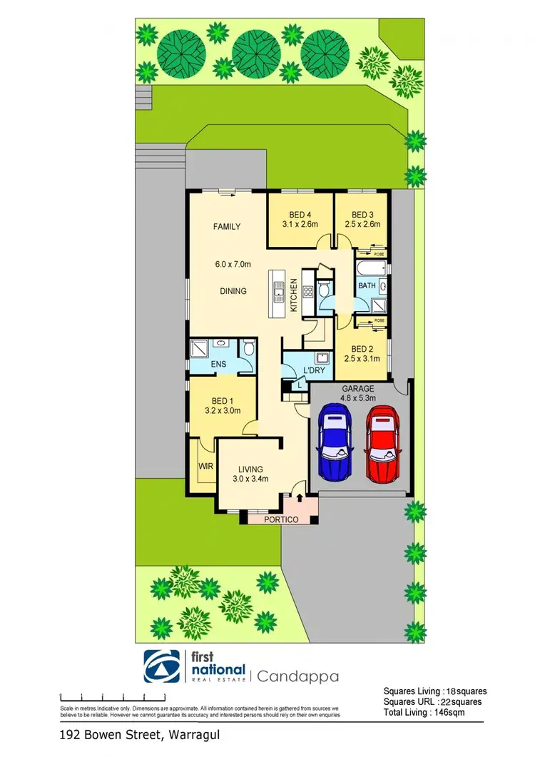 Floorplan of Homely house listing, 192 Bowen Street, Warragul VIC 3820