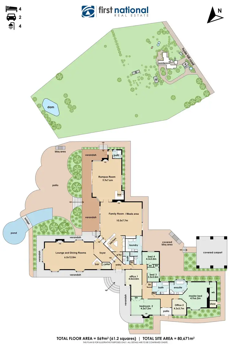 Floorplan of Homely house listing, 14-24 Hyde Hill Road, Harkaway VIC 3806