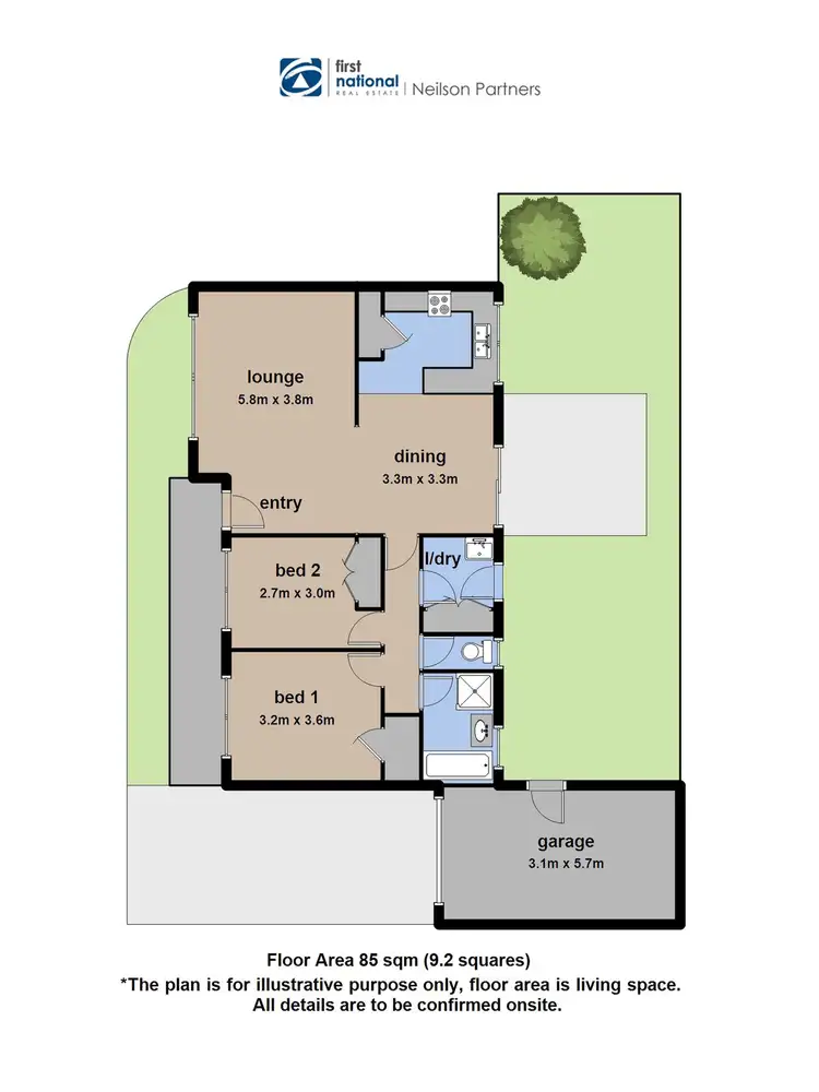 Floorplan of Homely unit listing, 3/137 Cairns Road, Hampton Park VIC 3976