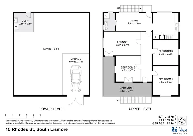 Floorplan of Homely house listing, 15 Rhodes Street, South Lismore NSW 2480