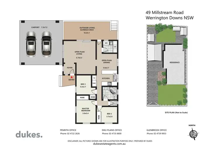 Floorplan of Homely house listing, 49 Millstream Road, Werrington Downs NSW 2747