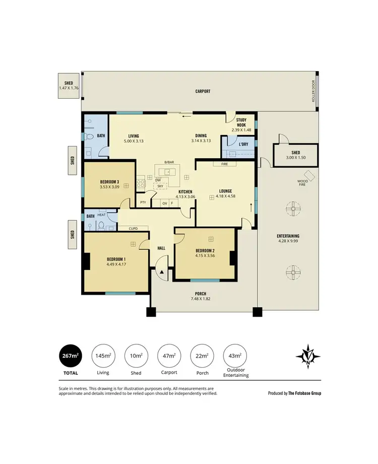 Floorplan of Homely house listing, 14 Cornish Street, Glenelg North SA 5045