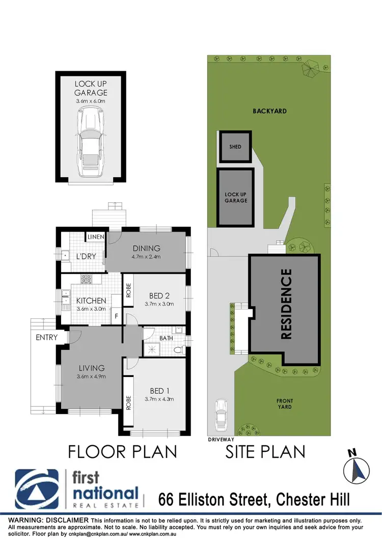 Floorplan of Homely house listing, 66 Elliston Street, Chester Hill NSW 2162