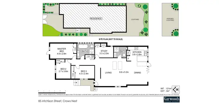 Floorplan of Homely house listing, 85 Atchison Street, Crows Nest NSW 2065