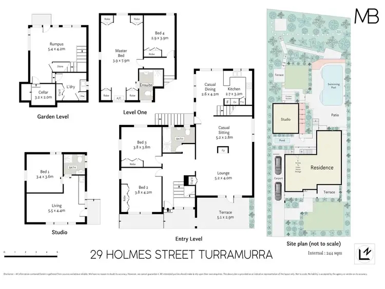 Floorplan of Homely house listing, 29 Holmes Street, Turramurra NSW 2074