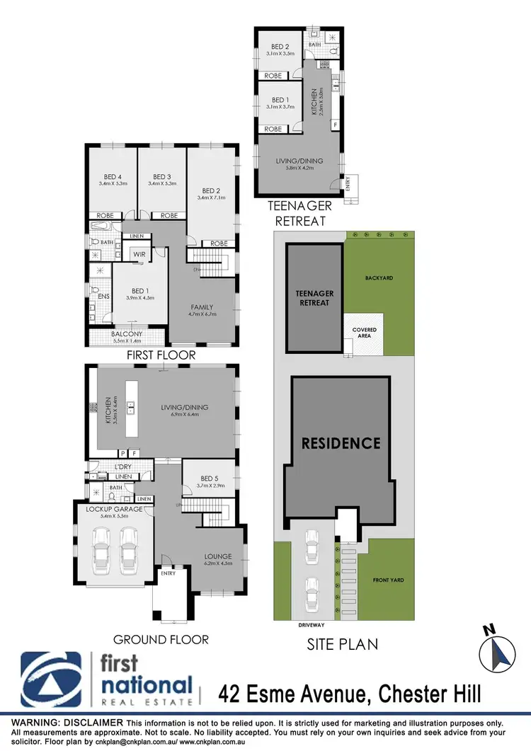 Floorplan of Homely house listing, 42 Esme Avenue, Chester Hill NSW 2162