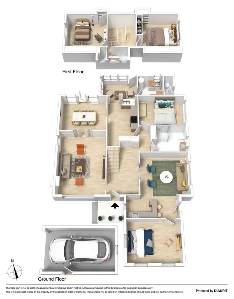 Floorplan of Homely house listing, 118 Woodland Street, Strathmore VIC 3041