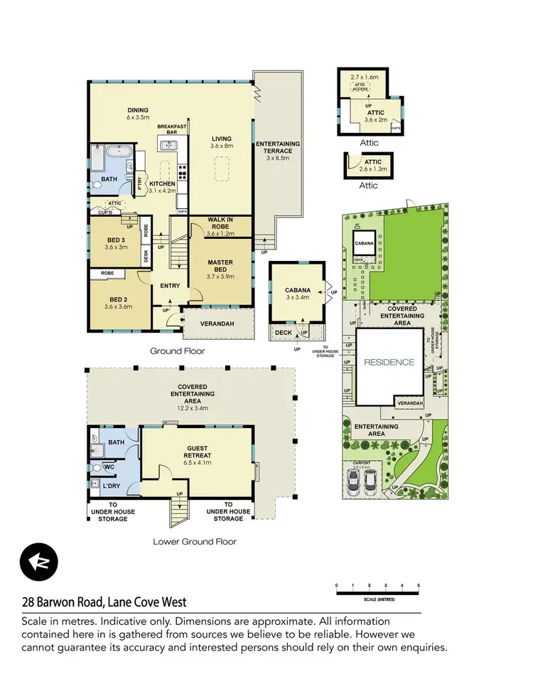 Floorplan of Homely house listing, 28 Barwon Road, Lane Cove NSW 2066