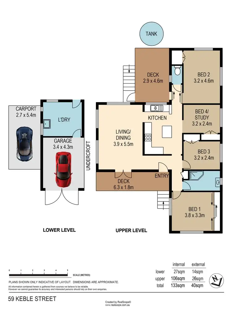 Floorplan of Homely house listing, 59 Keble Street, Corinda QLD 4075