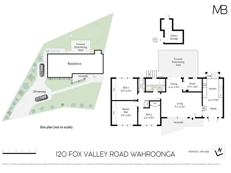 Floorplan of Homely house listing, 120 Fox Valley Road, Wahroonga NSW 2076