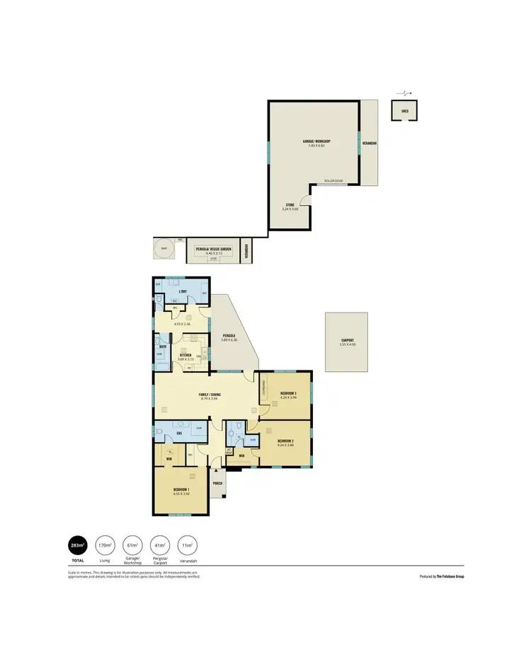 Floorplan of Homely house listing, 77 Moseley Street, Glenelg South SA 5045
