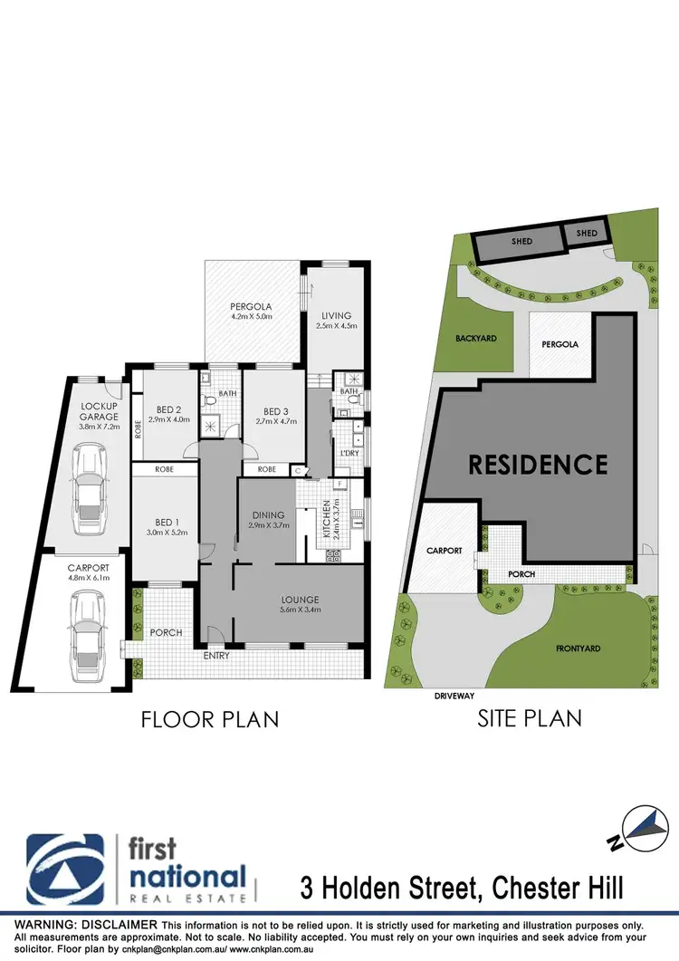 Floorplan of Homely house listing, 3 Holden Street, Chester Hill NSW 2162