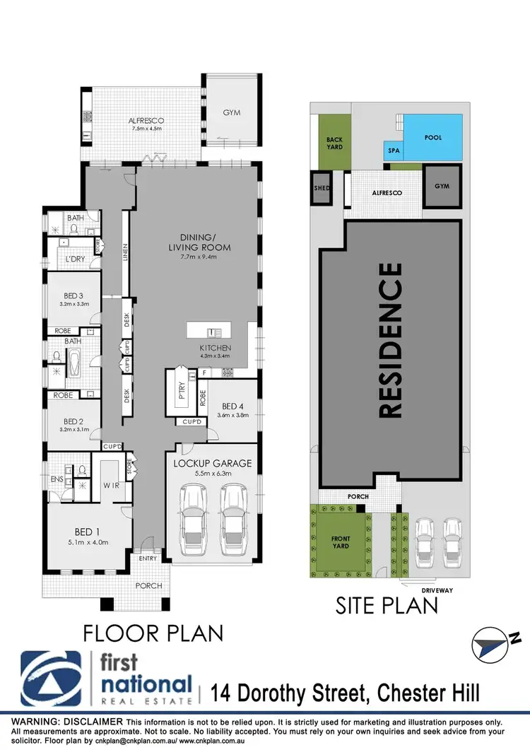 Floorplan of Homely house listing, 14 Dorothy Street, Chester Hill NSW 2162