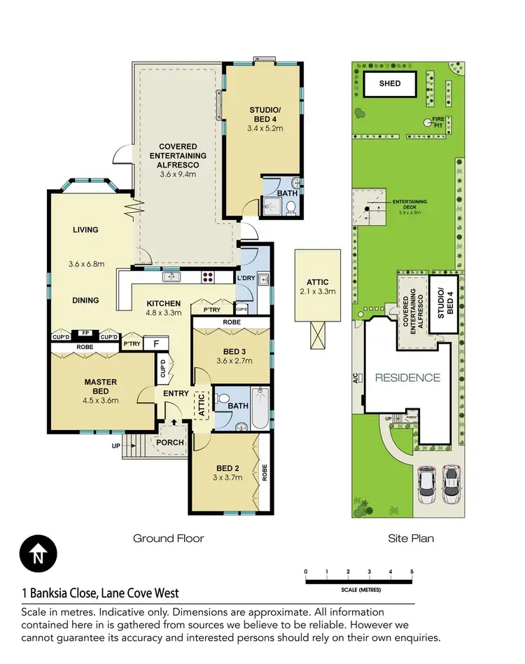 Floorplan of Homely house listing, 1 Banksia Close, Lane Cove NSW 2066
