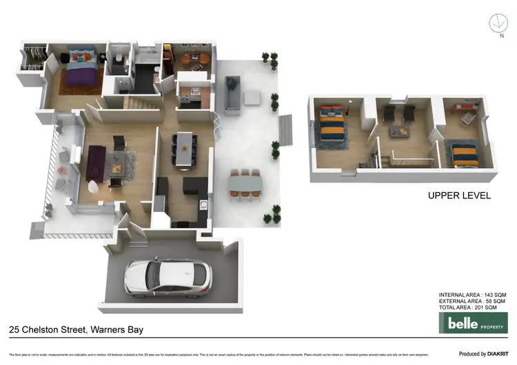 Floorplan of Homely house listing, 25 Chelston Street, Warners Bay NSW 2282