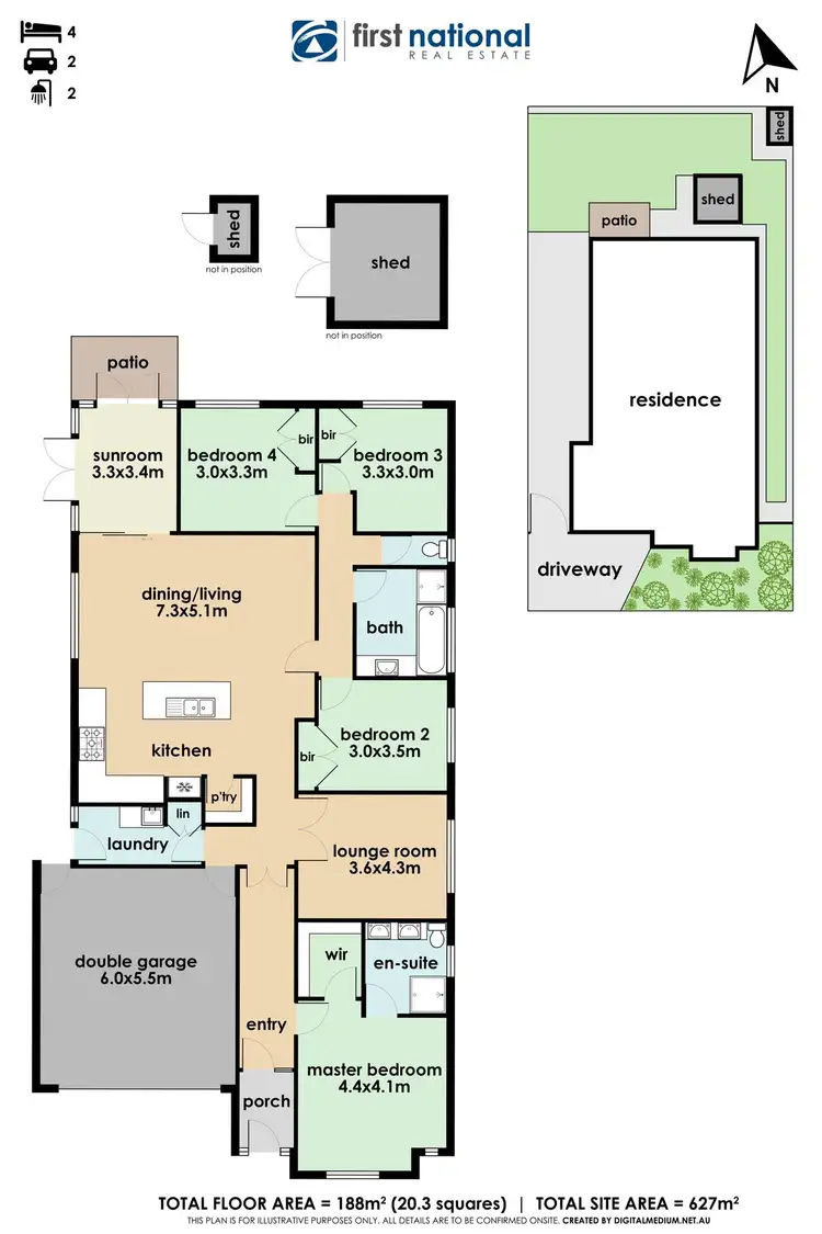 Floorplan of Homely house listing, 178 Linsell Boulevard, Cranbourne East VIC 3977