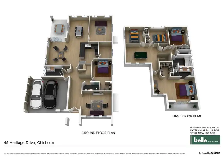Floorplan of Homely house listing, 45 Heritage Drive, Chisholm NSW 2322