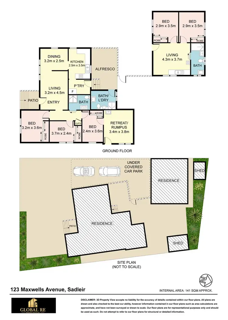 Floorplan of Homely house listing, 123 Maxwell Ave, Sadleir NSW 2168