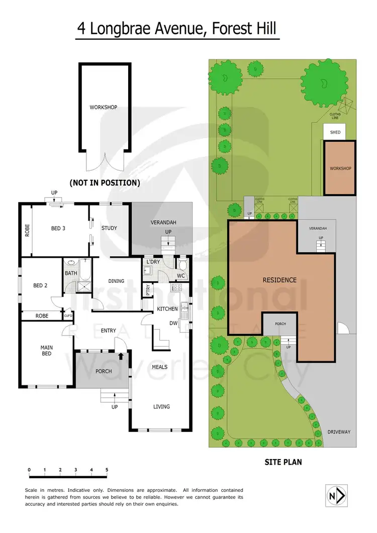 Floorplan of Homely house listing, 4 Longbrae Avenue, Forest Hill VIC 3131