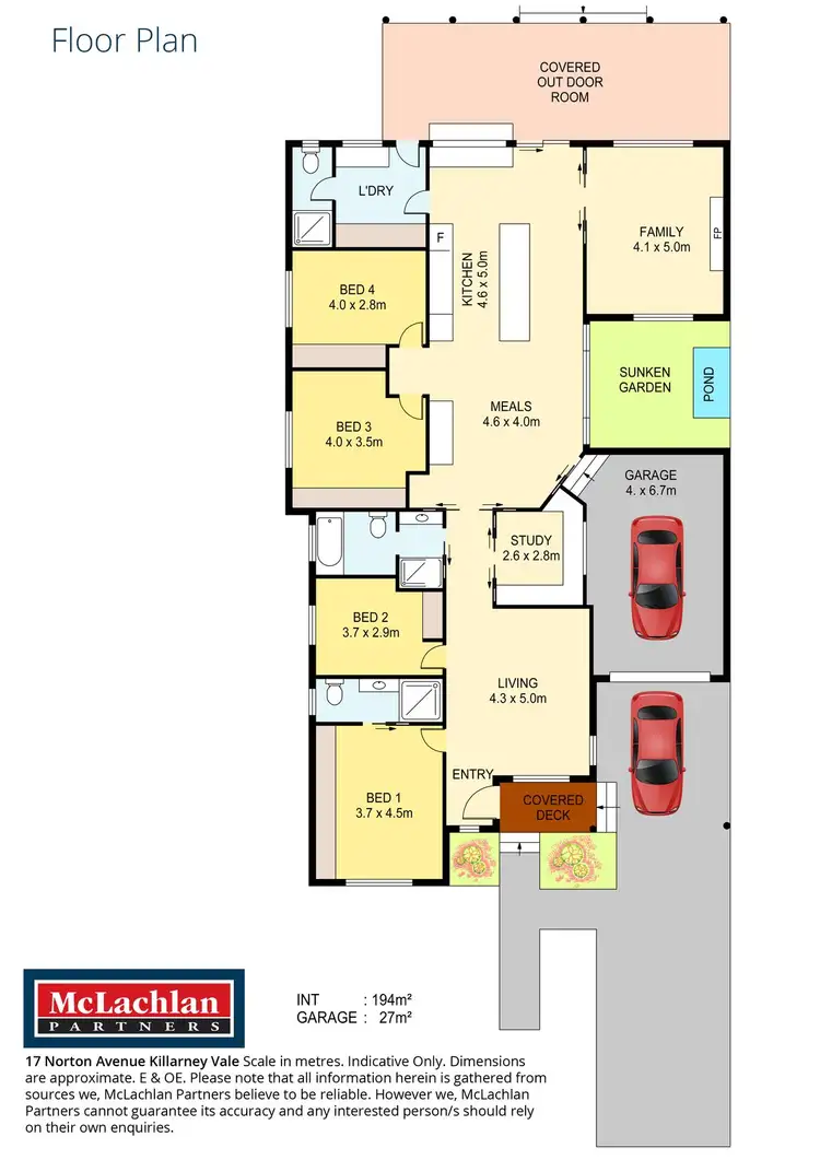 Floorplan of Homely house listing, 17 Norton Avenue, Killarney Vale NSW 2261
