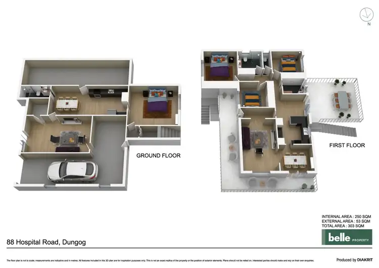 Floorplan of Homely house listing, 88 Hospital Road, Dungog NSW 2420