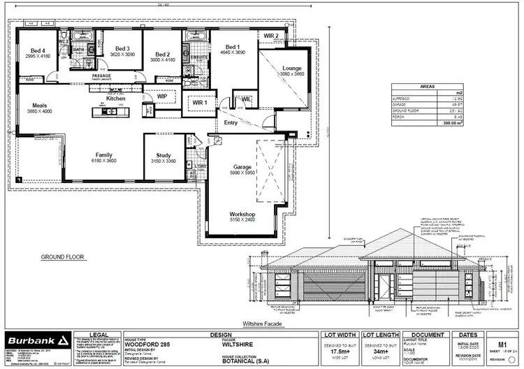 Floorplan of Homely house listing, 6 Saverio Boulevard, Angle Vale SA 5117