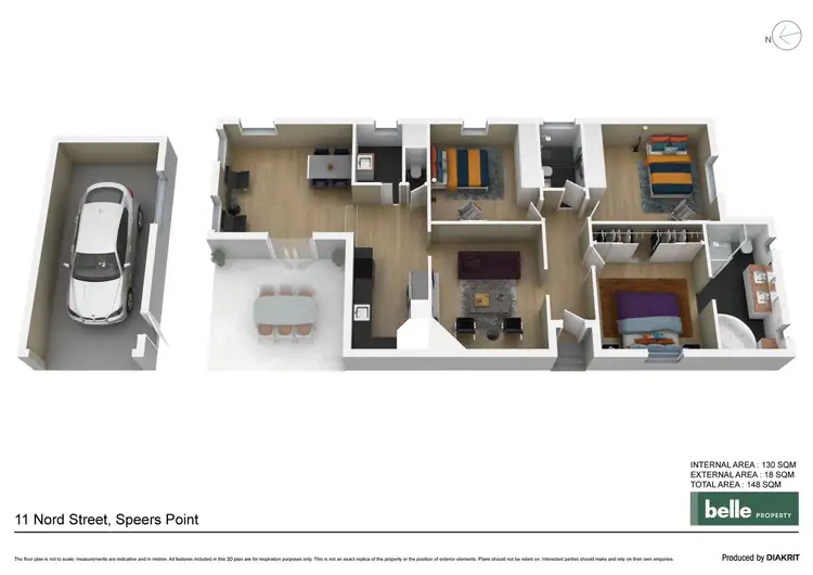 Floorplan of Homely house listing, 11 Nord Street, Speers Point NSW 2284