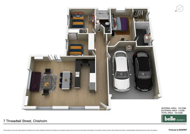 Floorplan of Homely house listing, 7 Threadtail Street, Chisholm NSW 2322