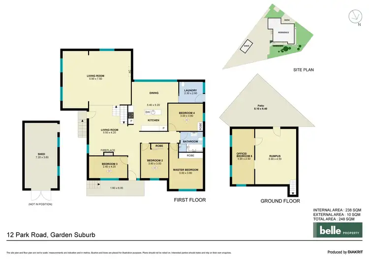 Floorplan of Homely house listing, 12 Park Road, Garden Suburb NSW 2289