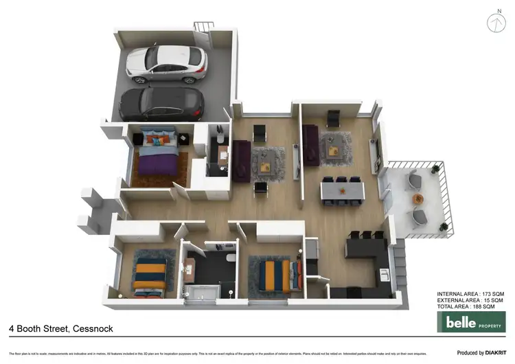 Floorplan of Homely house listing, 4 Booth Street, Cessnock NSW 2325