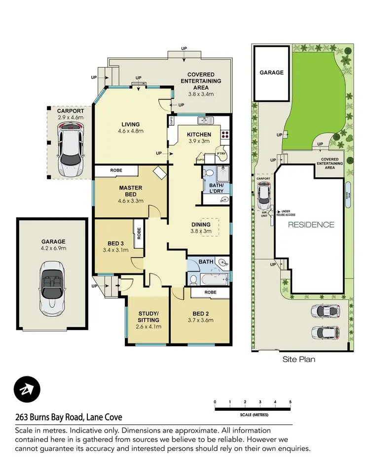 Floorplan of Homely house listing, 263 Burns Bay Road, Lane Cove NSW 2066