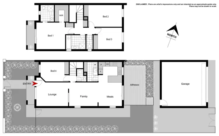 Floorplan of Homely house listing, 12 Glow Worm Grove, Harrison ACT 2914