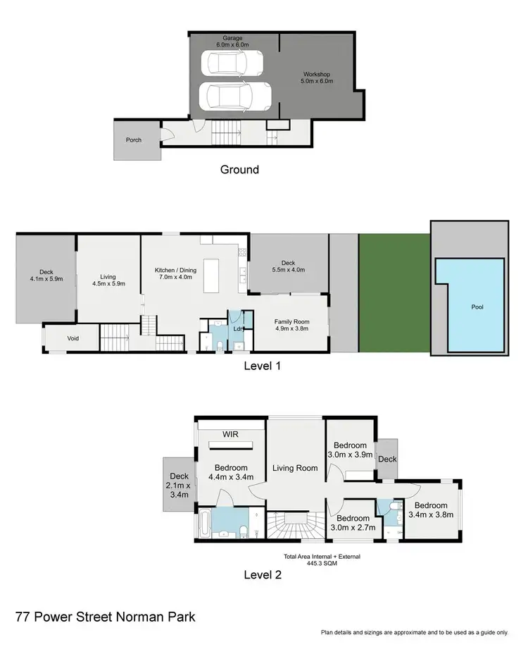 Floorplan of Homely house listing, 77 Power Street, Norman Park QLD 4170