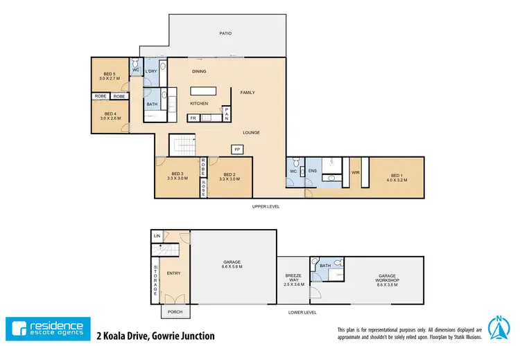 Floorplan of Homely house listing, 2 Koala Drive, Gowrie Junction QLD 4352