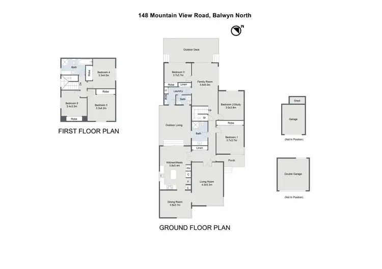 Floorplan of Homely house listing, 148 Mountain View Road, Balwyn North VIC 3104