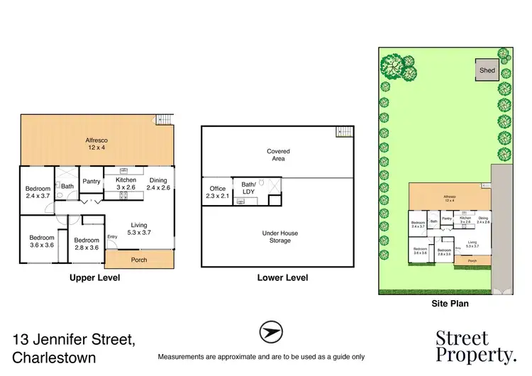 Floorplan of Homely house listing, 13 Jennifer Street, Charlestown NSW 2290