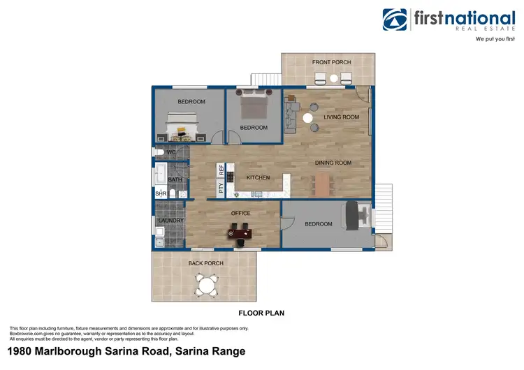 Floorplan of Homely house listing, 1980 Marlborough Sarina Road, Sarina Range QLD 4737
