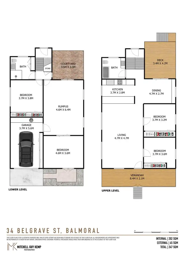 Floorplan of Homely house listing, 34 Belgrave Street, Balmoral QLD 4171
