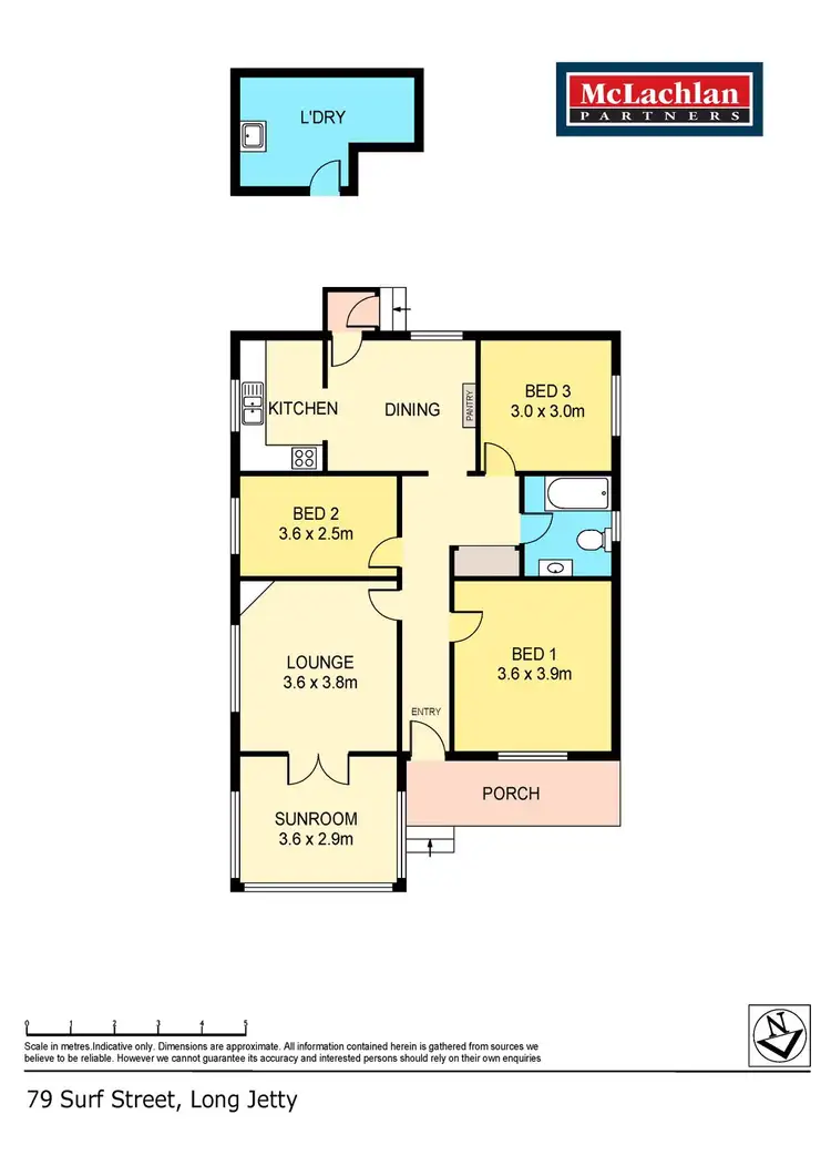 Floorplan of Homely house listing, 79 Surf Street, Long Jetty NSW 2261