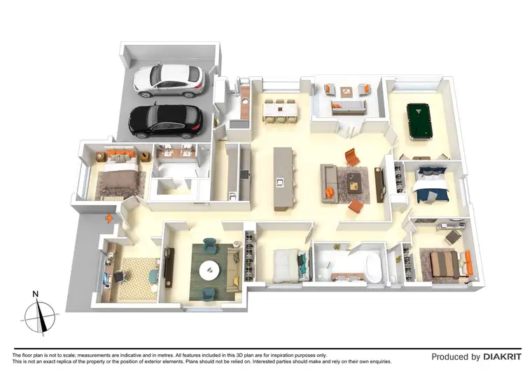 Floorplan of Homely house listing, 8 Woodruff Road, Gisborne VIC 3437