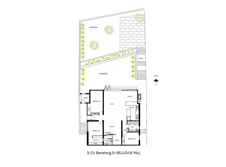 Floorplan of Homely apartment listing, 3/21 Benelong Crescent, Bellevue Hill NSW 2023