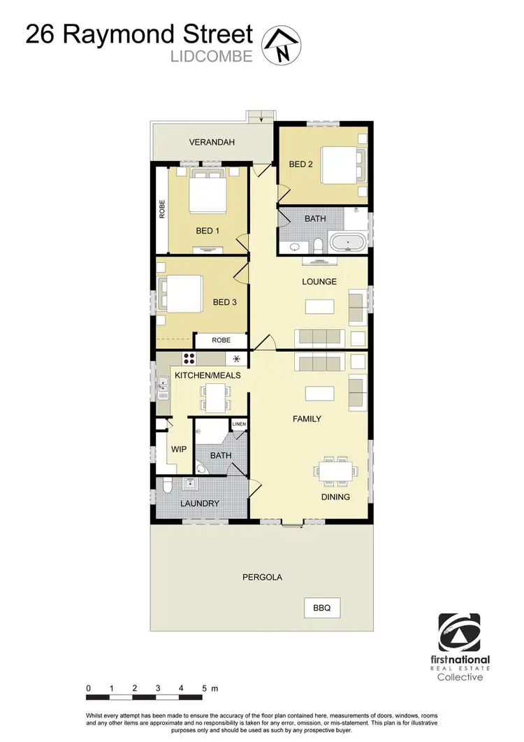 Floorplan of Homely house listing, 26 Raymond Street East, Lidcombe NSW 2141
