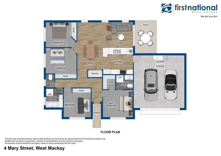 Floorplan of Homely house listing, 4 Mary Street, West Mackay QLD 4740