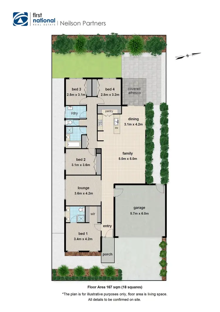 Floorplan of Homely house listing, 25 Saffron Avenue, Officer VIC 3809