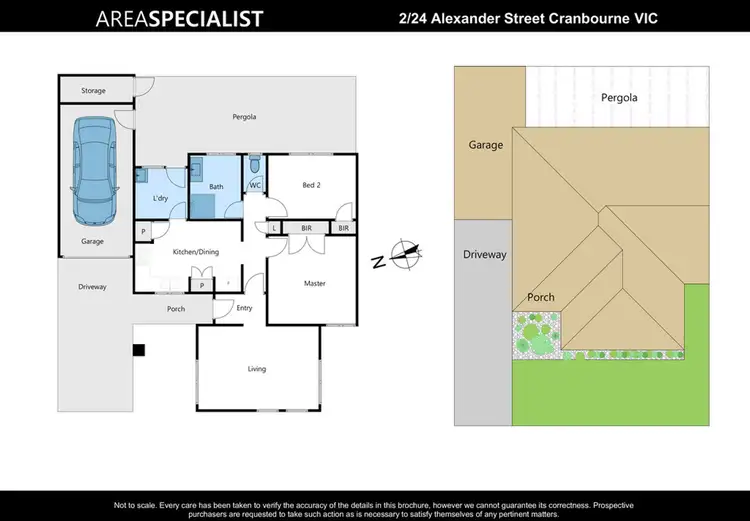 Floorplan of Homely house listing, 2/24 Alexander Street, Cranbourne VIC 3977