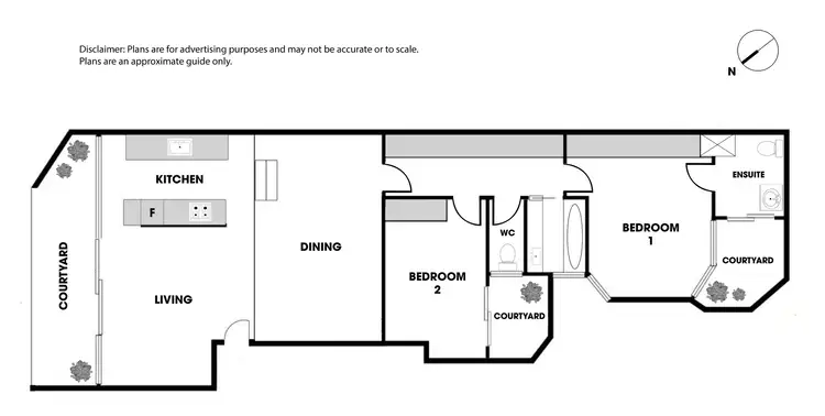 Floorplan of Homely unit listing, 3/27 Giles Street, Kingston ACT 2604