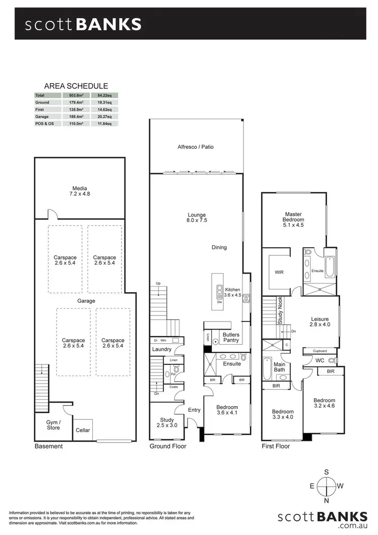 Floorplan of Homely house listing, 42 London Street, Bentleigh VIC 3204