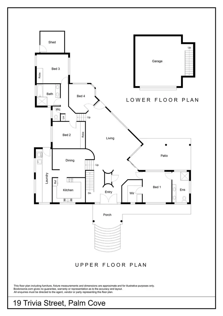 Floorplan of Homely house listing, 19 Trivia Street, Palm Cove QLD 4879