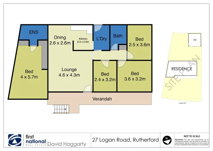 Floorplan of Homely house listing, 27 Logan Road, Rutherford NSW 2320